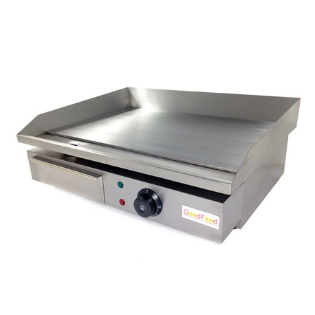 Поверхность жарочная хромированная гладкая электрическая  GoodFood EG55M